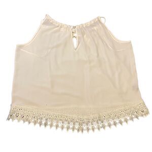 #5727 Absolute Angel Womens White Blouse Size 3X